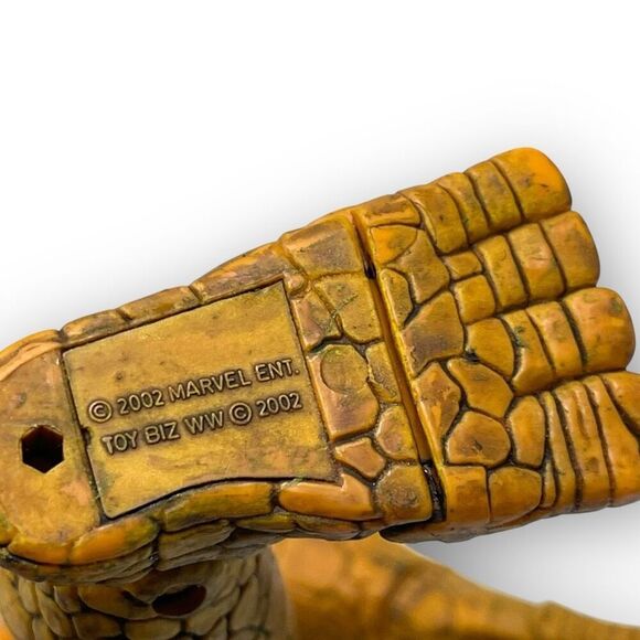 Vintage 2002 Toy Biz Marvel Legends Series 2 Action Figure The Thing 6” #529 - Picture 7 of 8